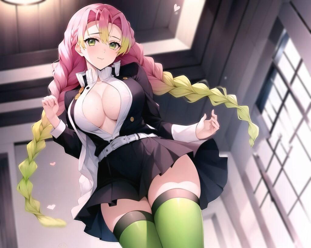 ピンク髪の女の子の二次画像【非エロ】