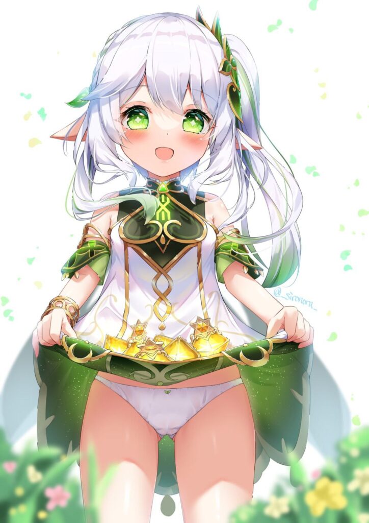 パンツを見せつけてくるエッチな女の子の二次画像【微エロ】 その2