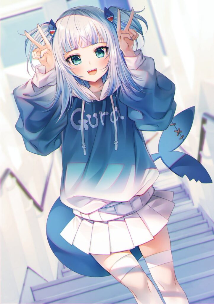 【Vtuber】Gawr Gura/がうる・ぐら/サメちゃんの二次画像【非エロ】