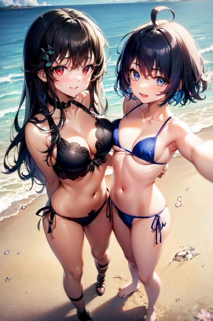 えちえちな女の子が2人以上いる二次エロ画像