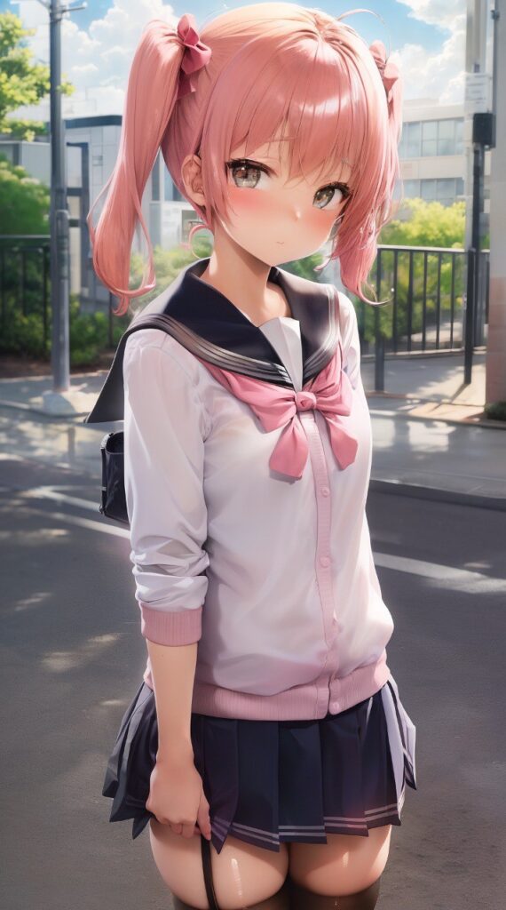 ピンク髪の女の子の二次画像【非エロ】