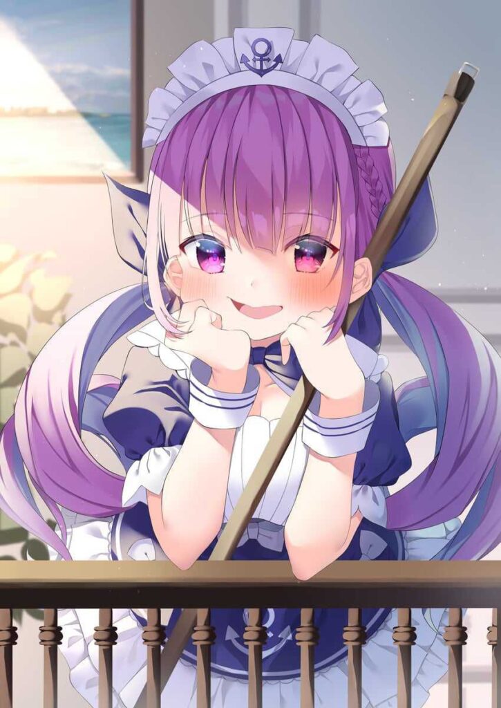 【Vtuber】湊あくあ/あくたんの二次画像【非エロ】