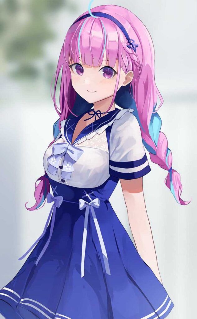 【Vtuber】湊あくあ/あくたんの二次画像【非エロ】