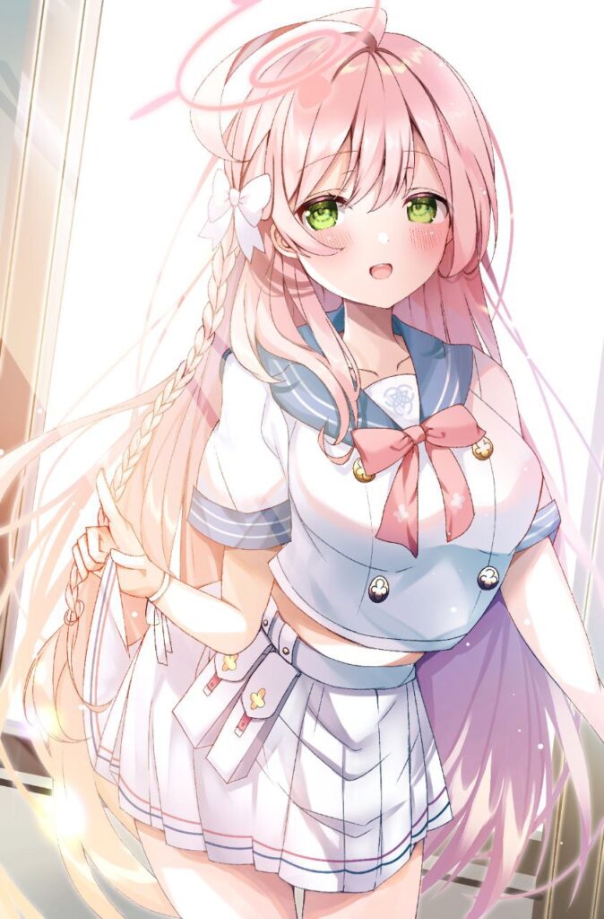 ピンク髪の女の子の二次画像【非エロ】