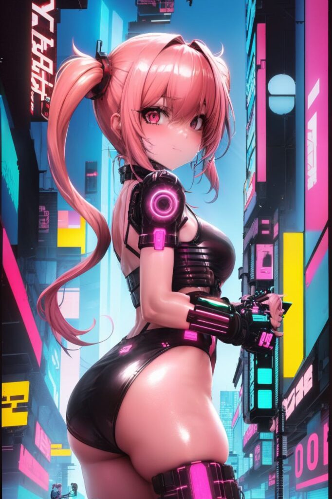 ピンク髪の女の子の二次画像【非エロ】