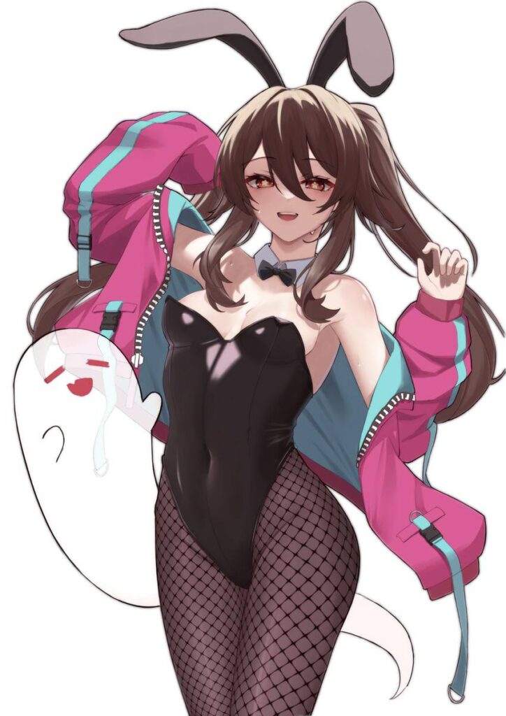 バニーガールな原神キャラの二次画像