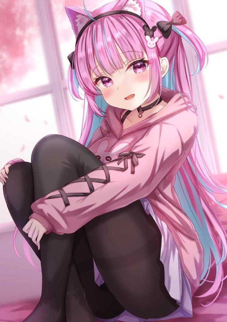 【Vtuber】湊あくあ/あくたんの二次画像【非エロ】