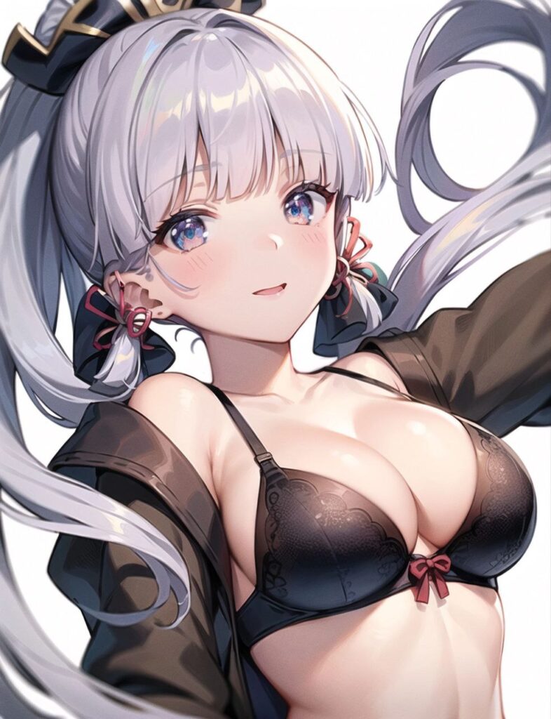 下着姿の原神キャラの二次画像