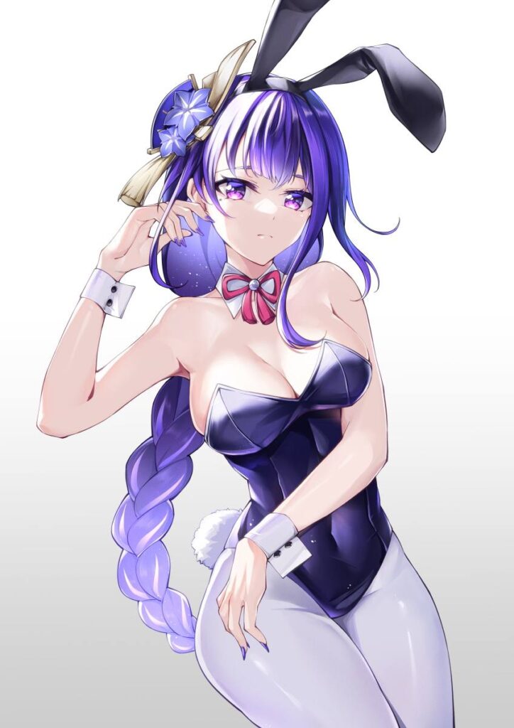 バニーガールな原神キャラの二次画像