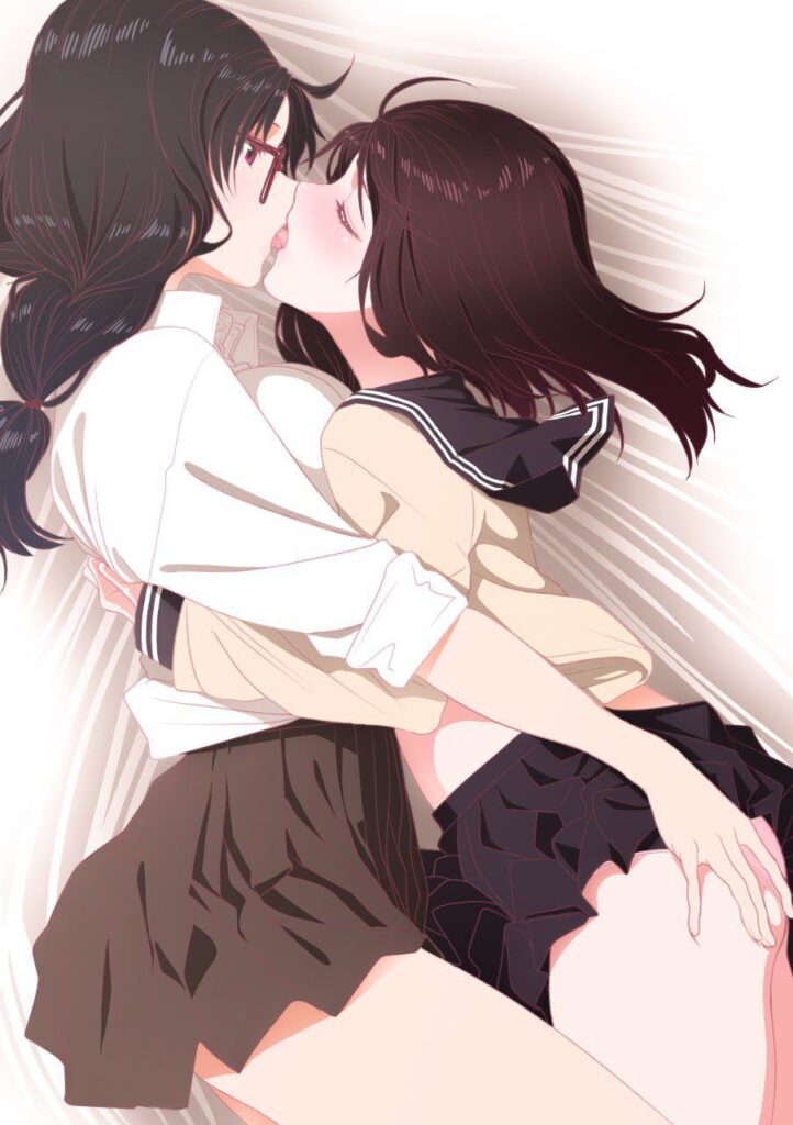 尊い百合の女の子たちの二次エロ画像　その2