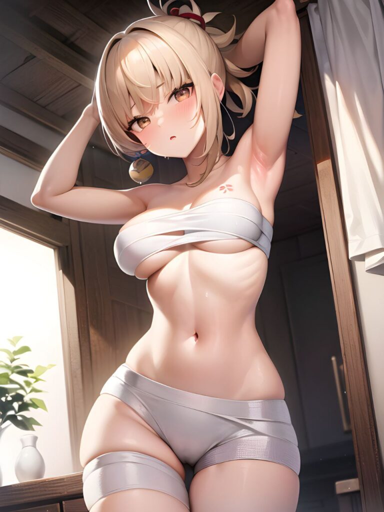 原神キャラのえっちな姿の二次エロ画像