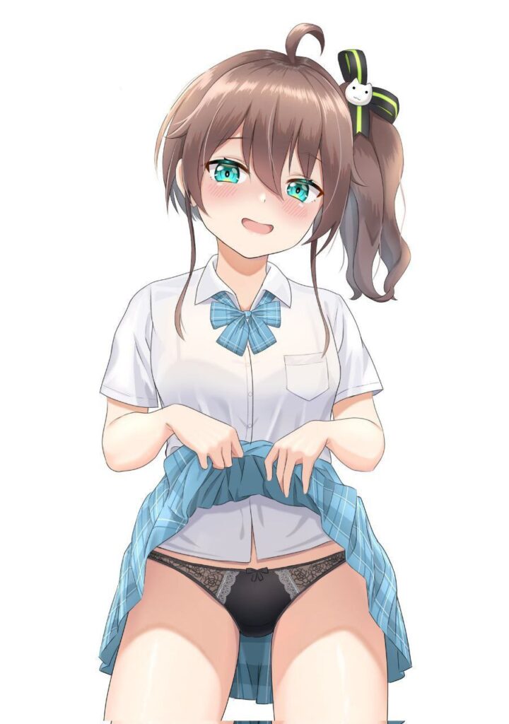 パンツを見せつけてくるエッチな女の子の二次画像【微エロ】 その2