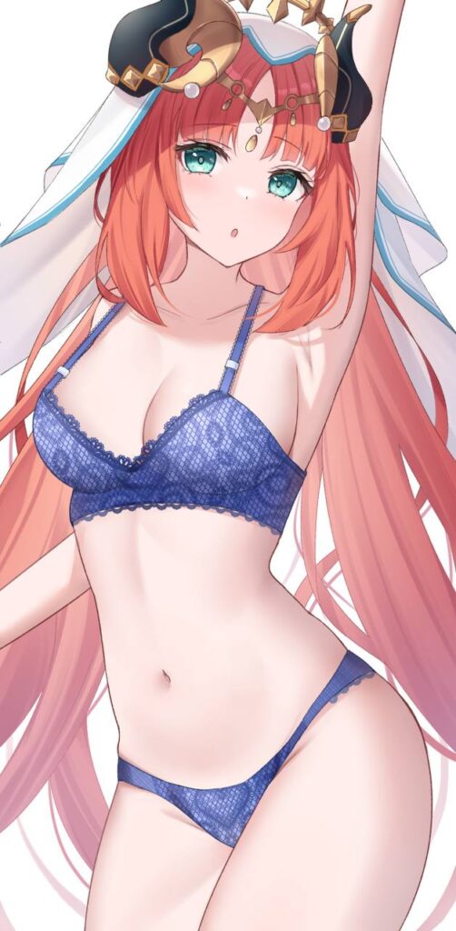 下着姿の原神キャラの二次画像