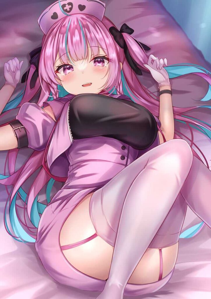 【Vtuber】湊あくあ/あくたんの二次画像【非エロ】