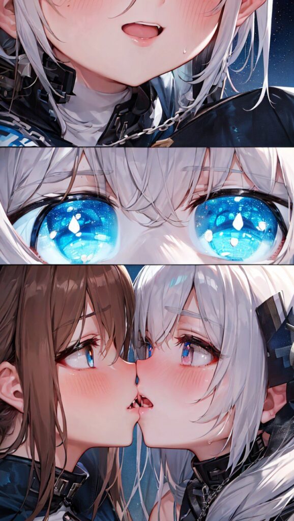 尊い百合の女の子たちの二次エロ画像　その2