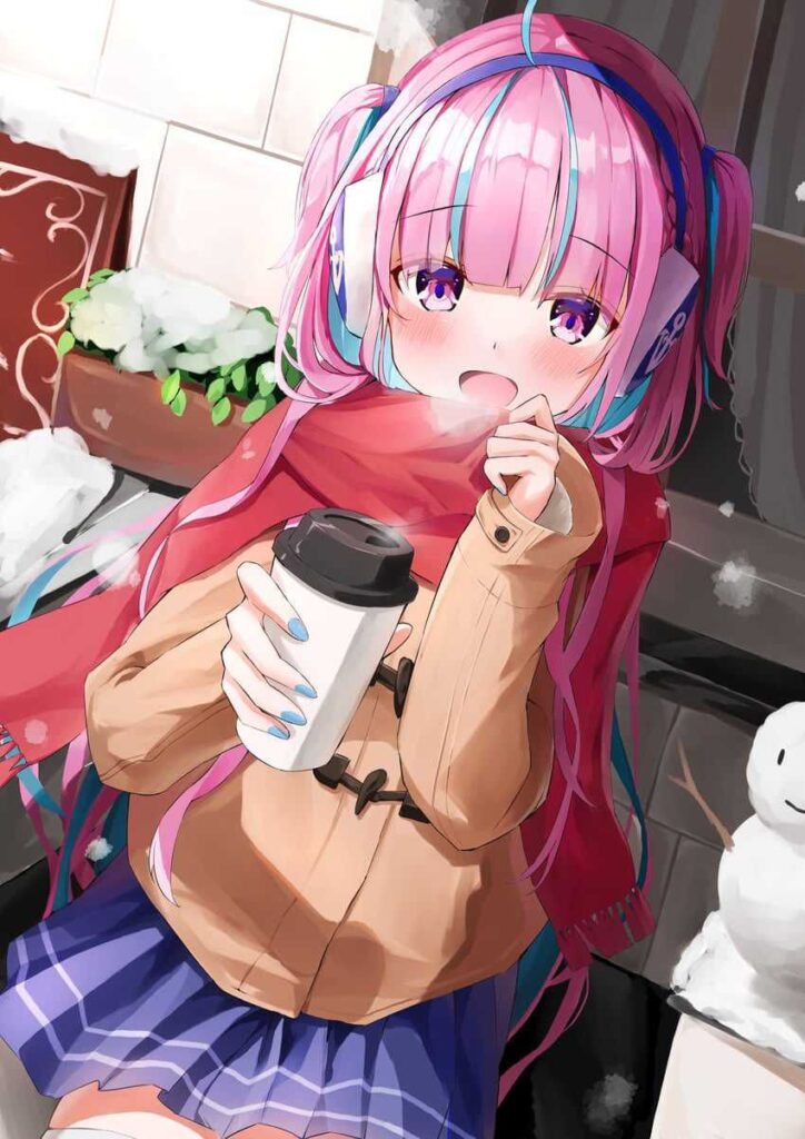 【Vtuber】湊あくあ/あくたんの二次画像【非エロ】