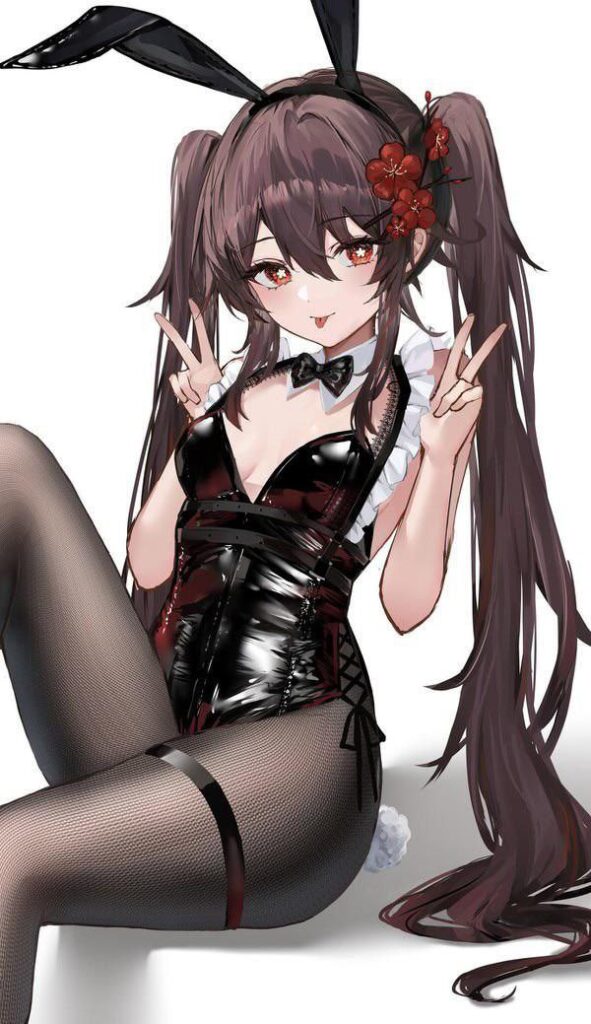 バニーガールな原神キャラの二次画像