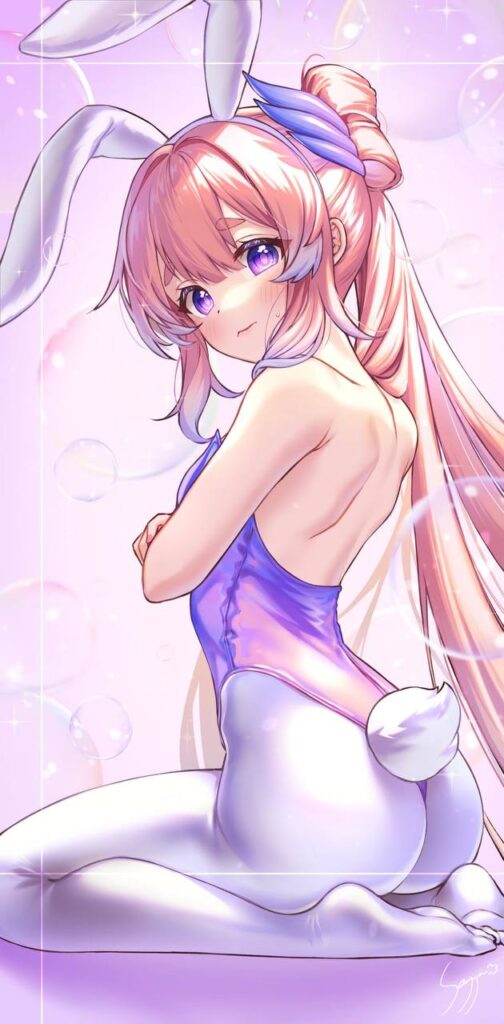 バニーガールな原神キャラの二次画像