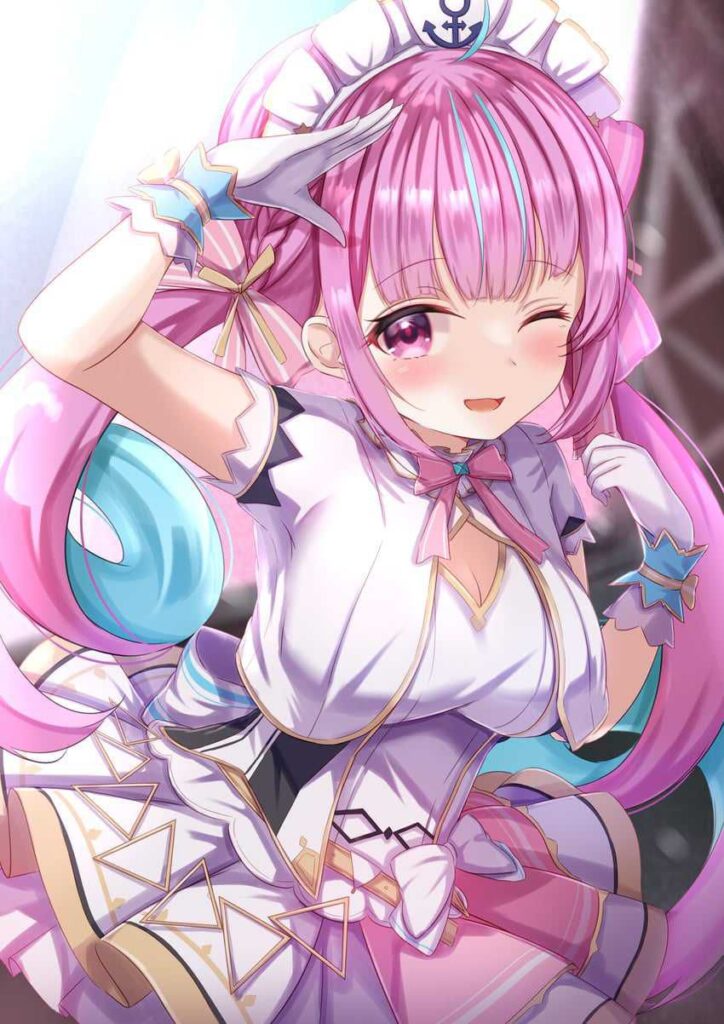 【Vtuber】湊あくあ/あくたんの二次画像【非エロ】