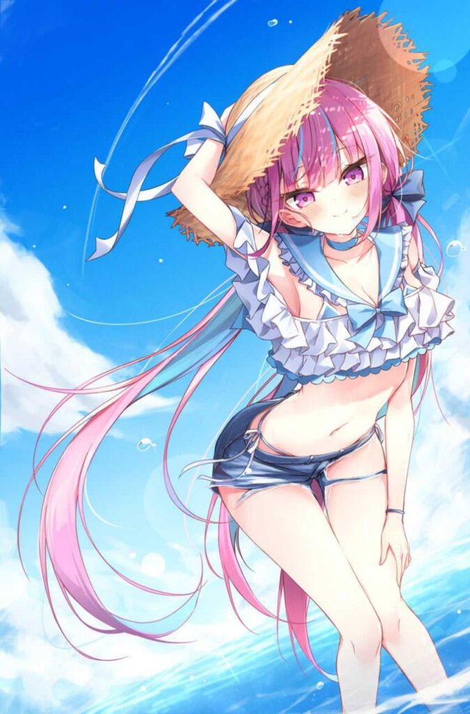 【Vtuber】湊あくあ/あくたんの二次画像【非エロ】