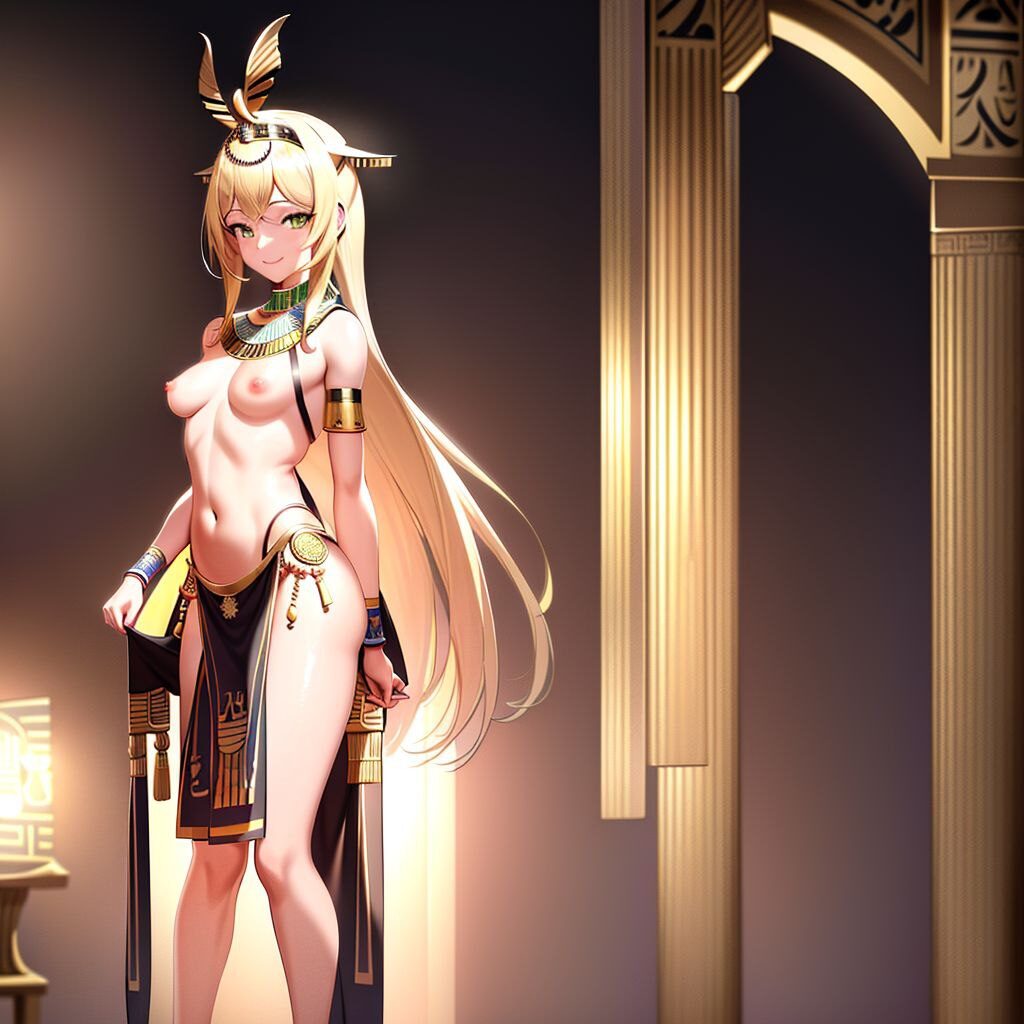 おっぱいが控えめなの女の子の二次エロ画像