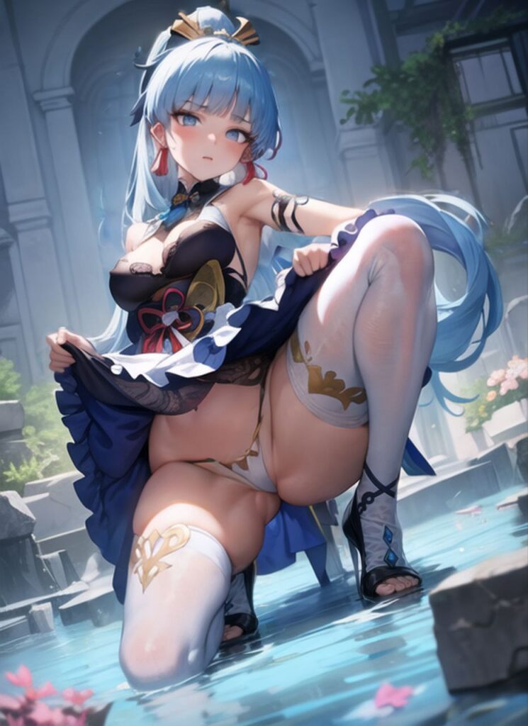 原神キャラのえっちな姿の二次エロ画像
