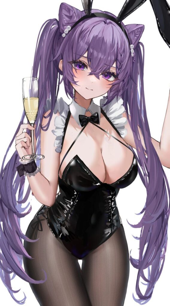 バニーガールな原神キャラの二次画像　その2
