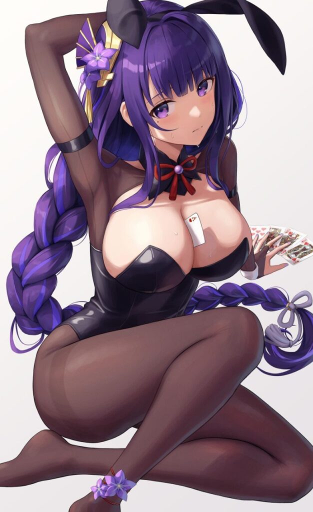 バニーガールな原神キャラの二次画像　その2
