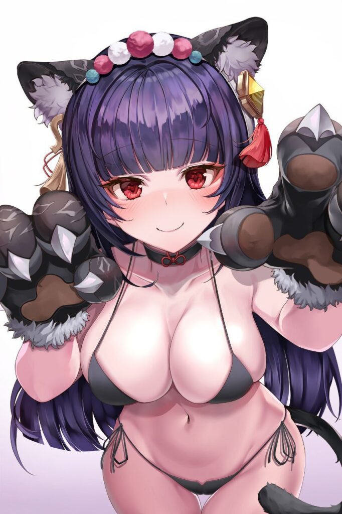 ビキニ姿の原神キャラ二次画像　その4