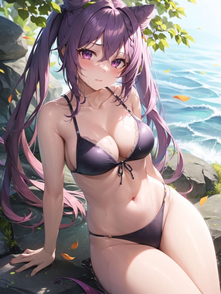ビキニ姿の原神キャラ二次画像　その4
