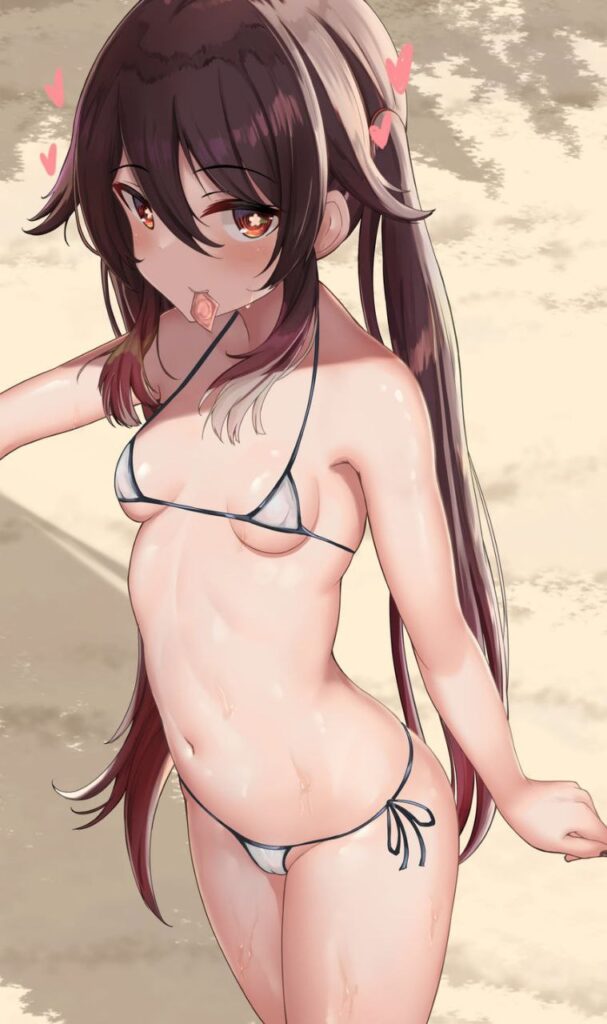 ビキニ姿の原神キャラ二次画像　その4