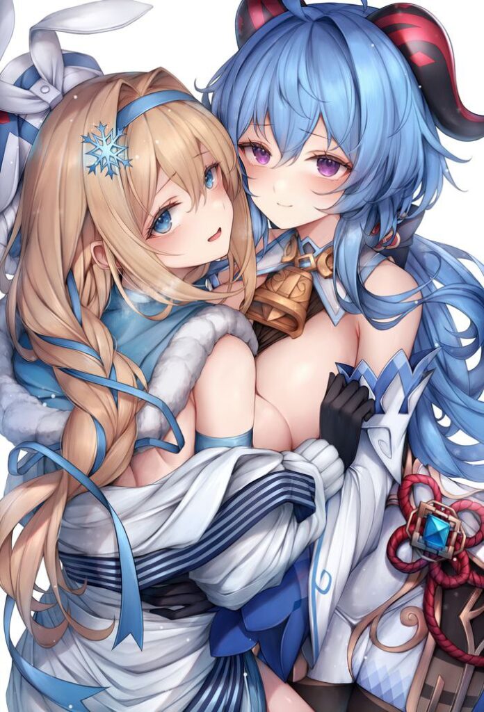 原神キャラの百合な二次エロ画像