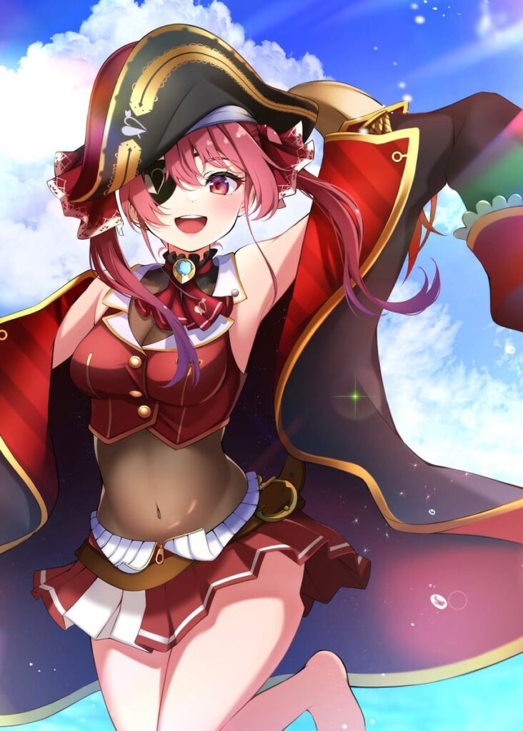 【Vtuber】宝鐘マリン/船長の二次画像【非エロ】