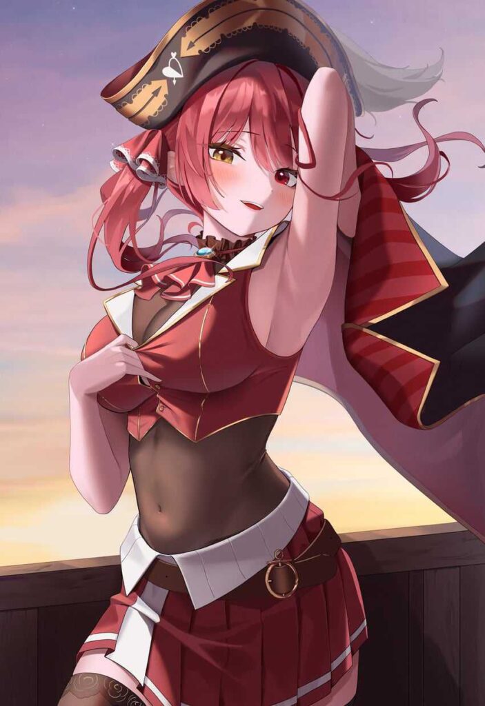 【Vtuber】宝鐘マリン/船長の二次画像【非エロ】