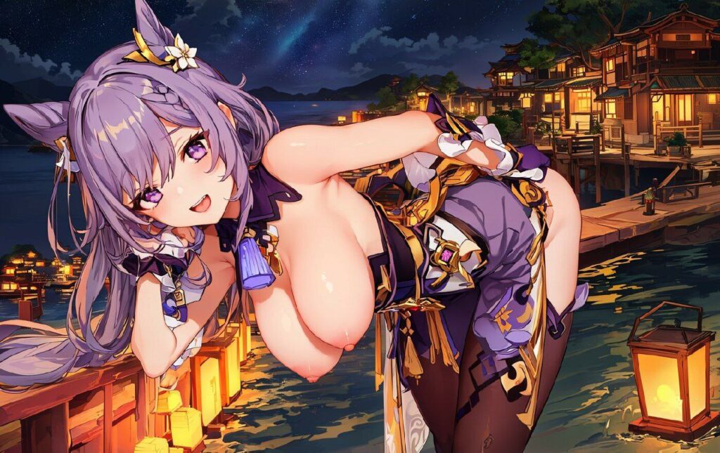 原神キャラのエッチなおっぱいの二次エロ画像　その2