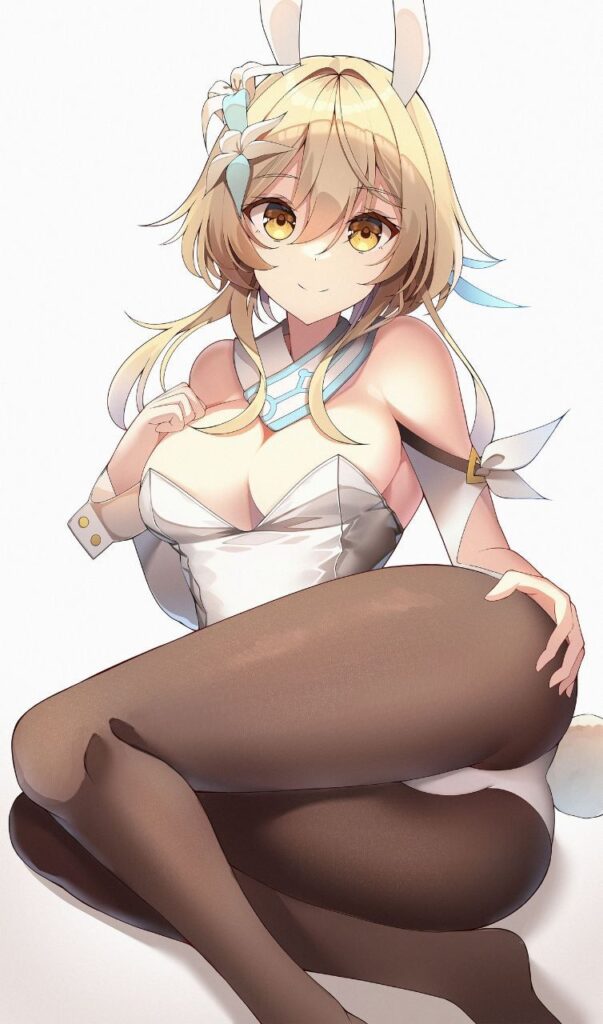 バニーガールな原神キャラの二次画像　その2