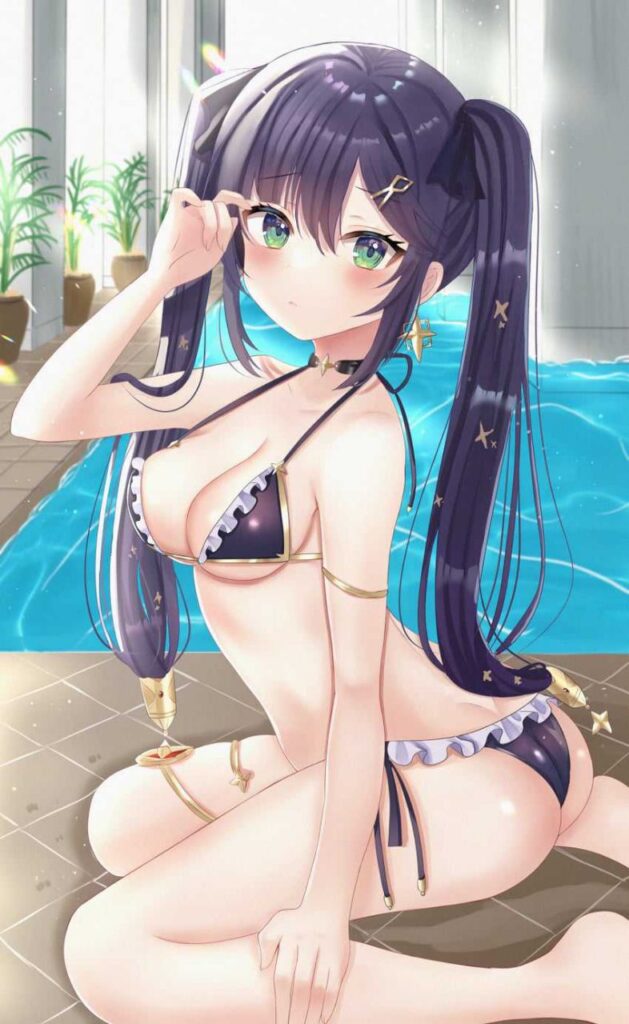 ビキニ姿の原神キャラ二次画像　その5