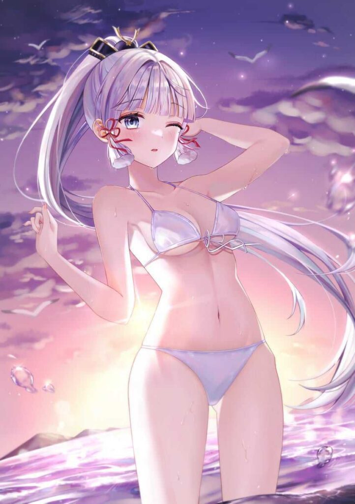ビキニ姿の原神キャラ二次画像　その5