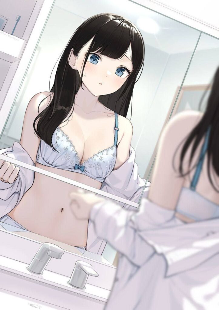 下着姿の女の子の二次画像【微エロ】