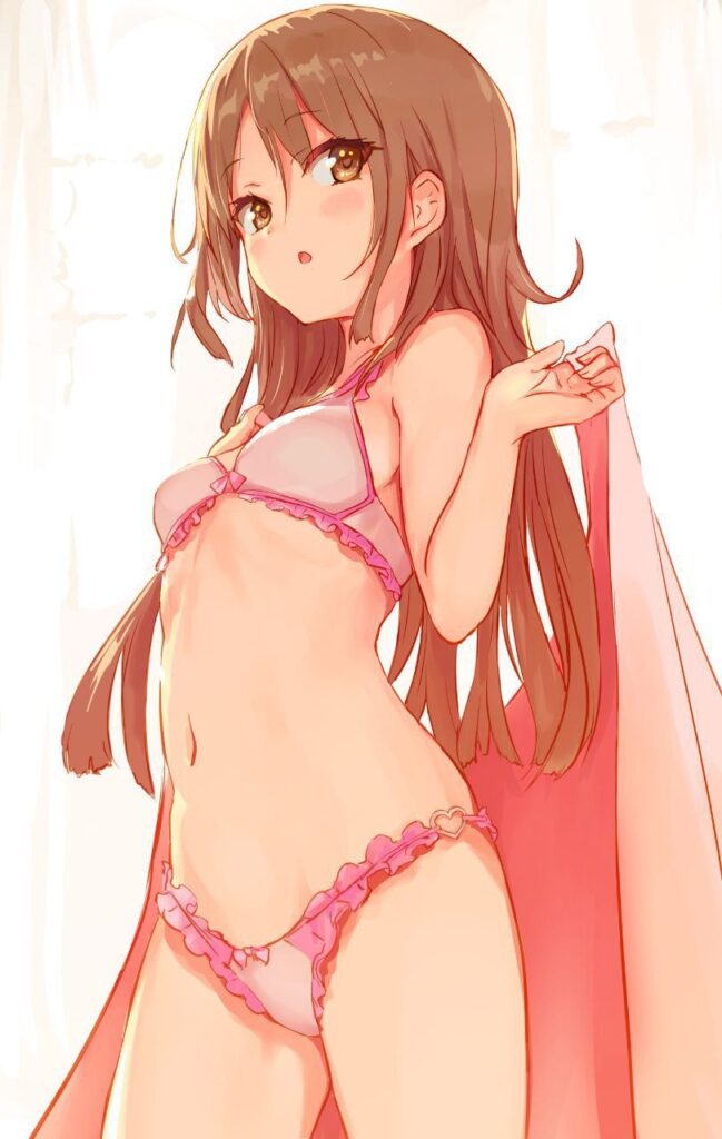 下着姿の女の子の二次画像【微エロ】