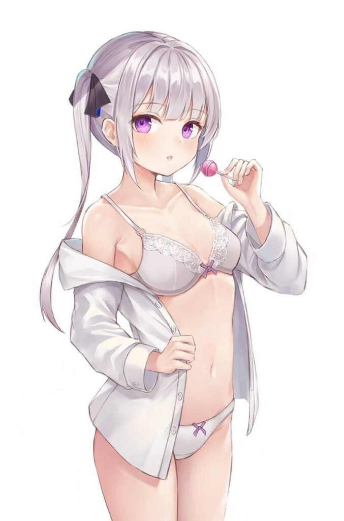 下着姿の女の子の二次画像【微エロ】