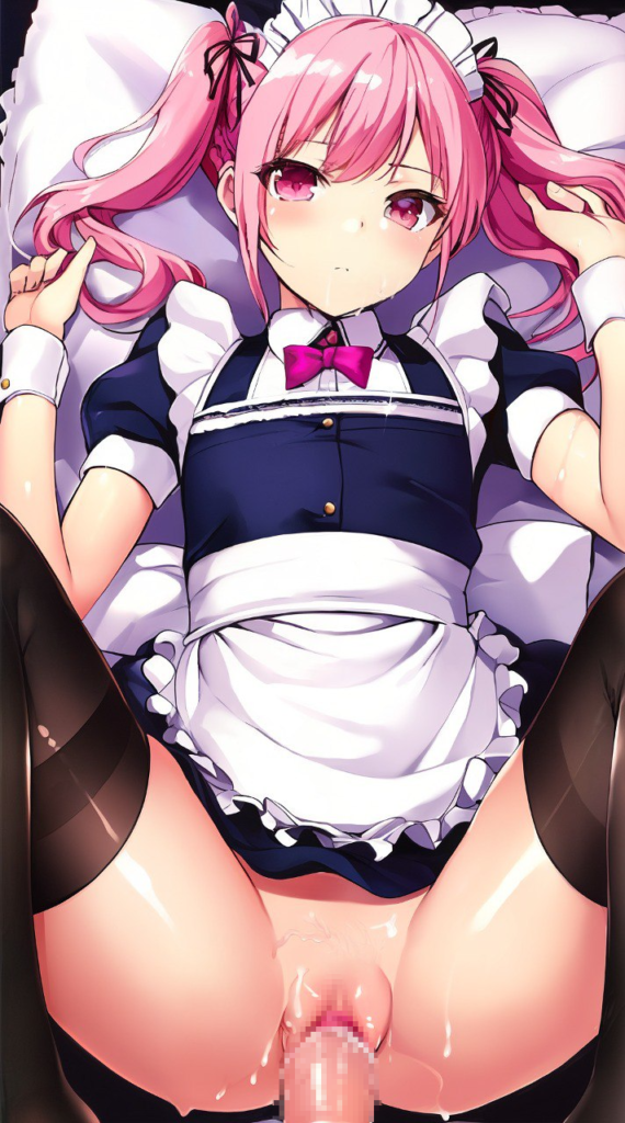 正常位でセックスしている女の子の二次エロ画像