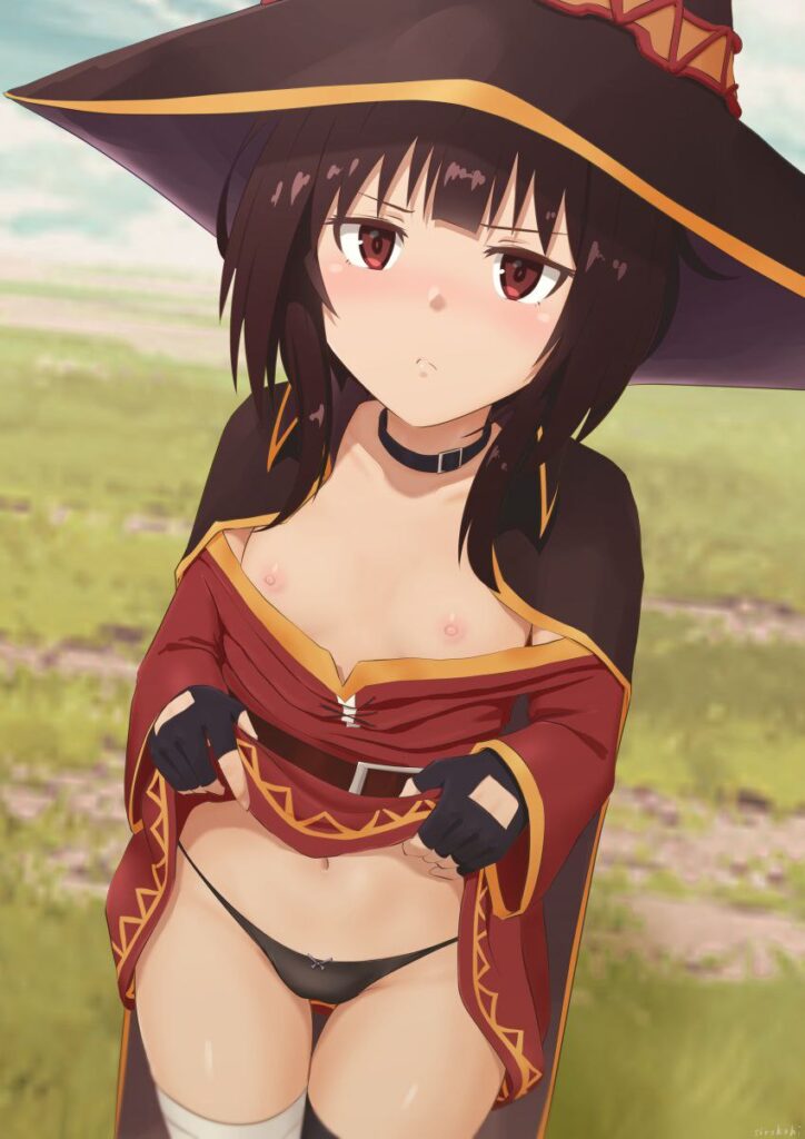 【この素晴らしい世界に祝福を】めぐみんの二次エロ画像【このすば】