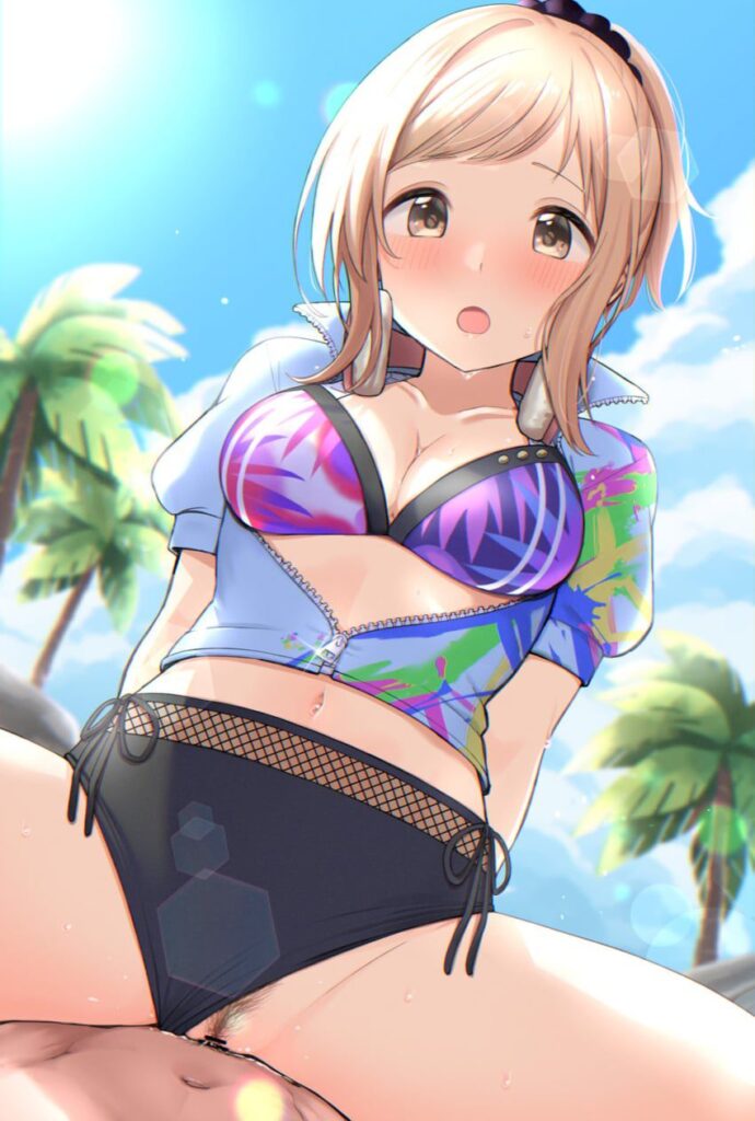 騎乗位で気持ちよくなってる女の子の二次エロ画像　その7