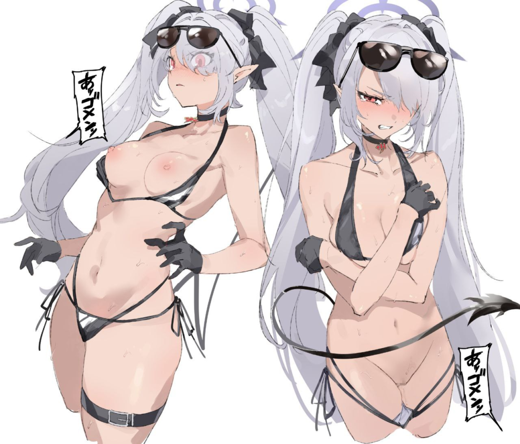 【ブルアカ】ブルーアーカイブの二次エロ画像　その8