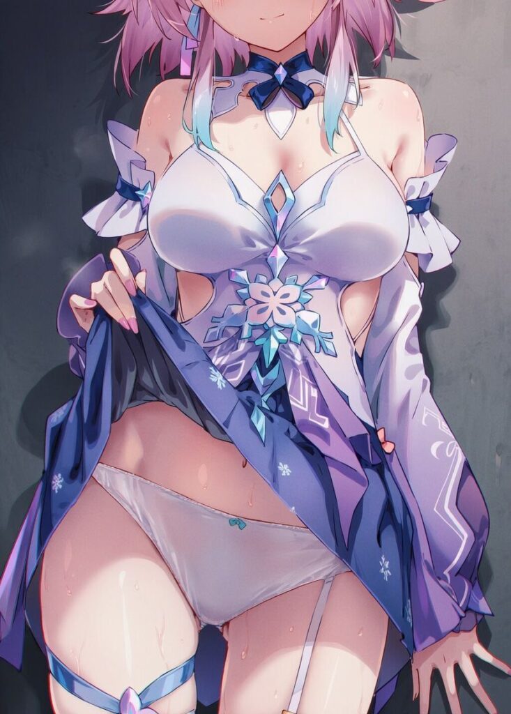 パンツを見せつけてくるエッチな女の子の二次画像【微エロ】 その5