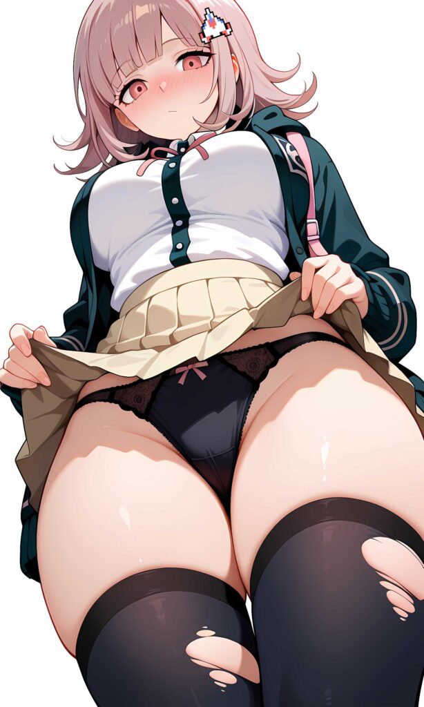 パンツを見せつけてくるエッチな女の子の二次画像【微エロ】　その5