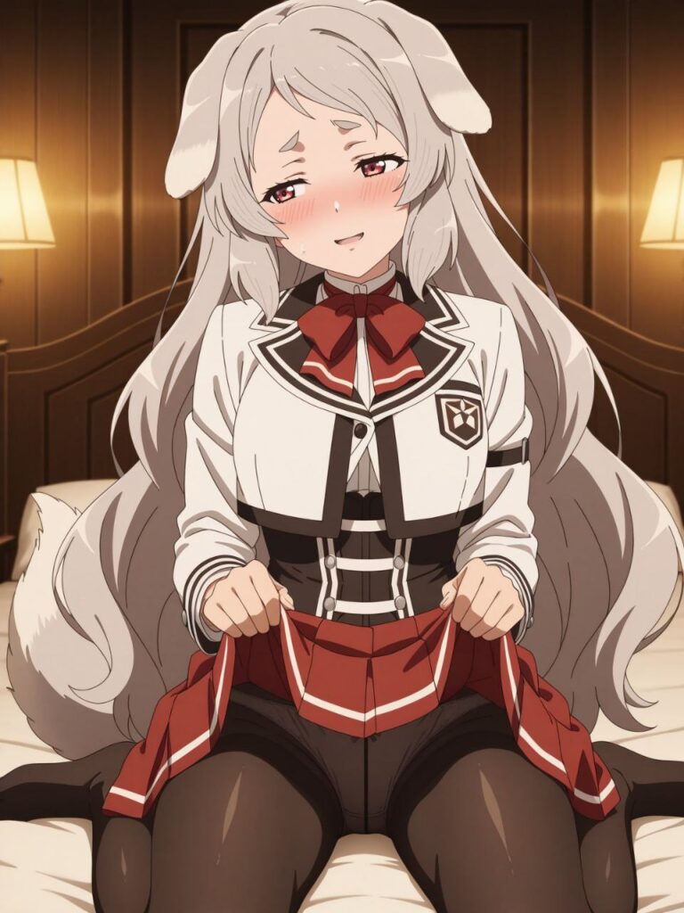 パンツを見せつけてくるエッチな女の子の二次画像【微エロ】 その5