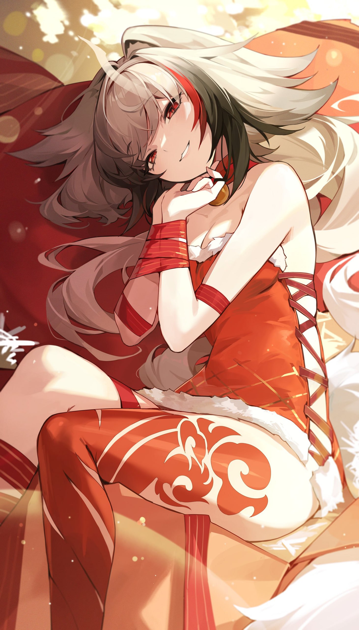 【サンタコス】クリスマスのかわいい女の子の二次画像【微エロ】