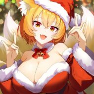 【サンタコス】クリスマスのかわいい女の子の二次画像【微エロ】